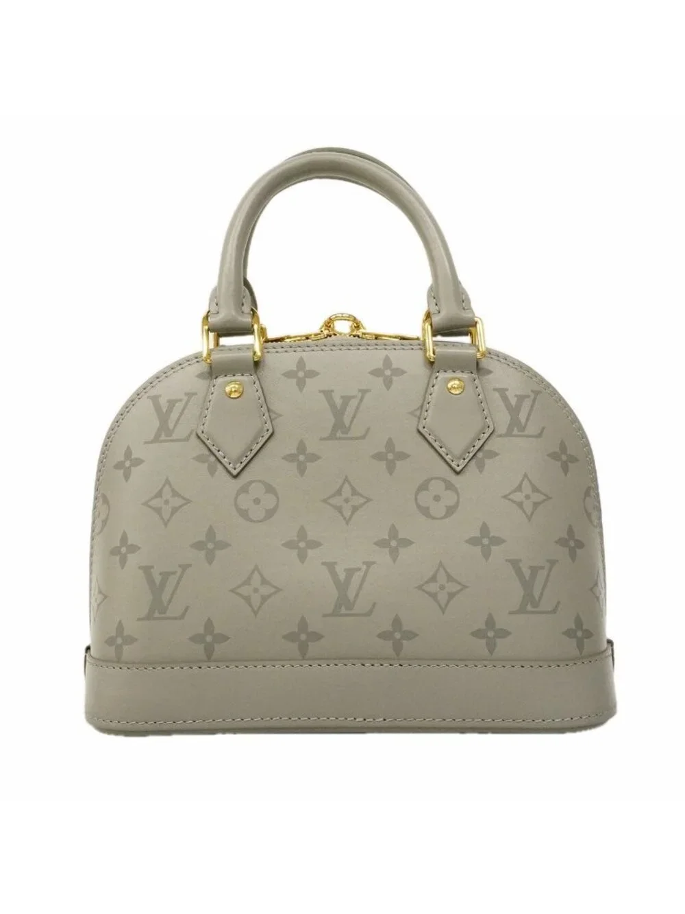 Louis Vuitton Handbag Monogram Ink Alma BB Trianon Gray 2-Way